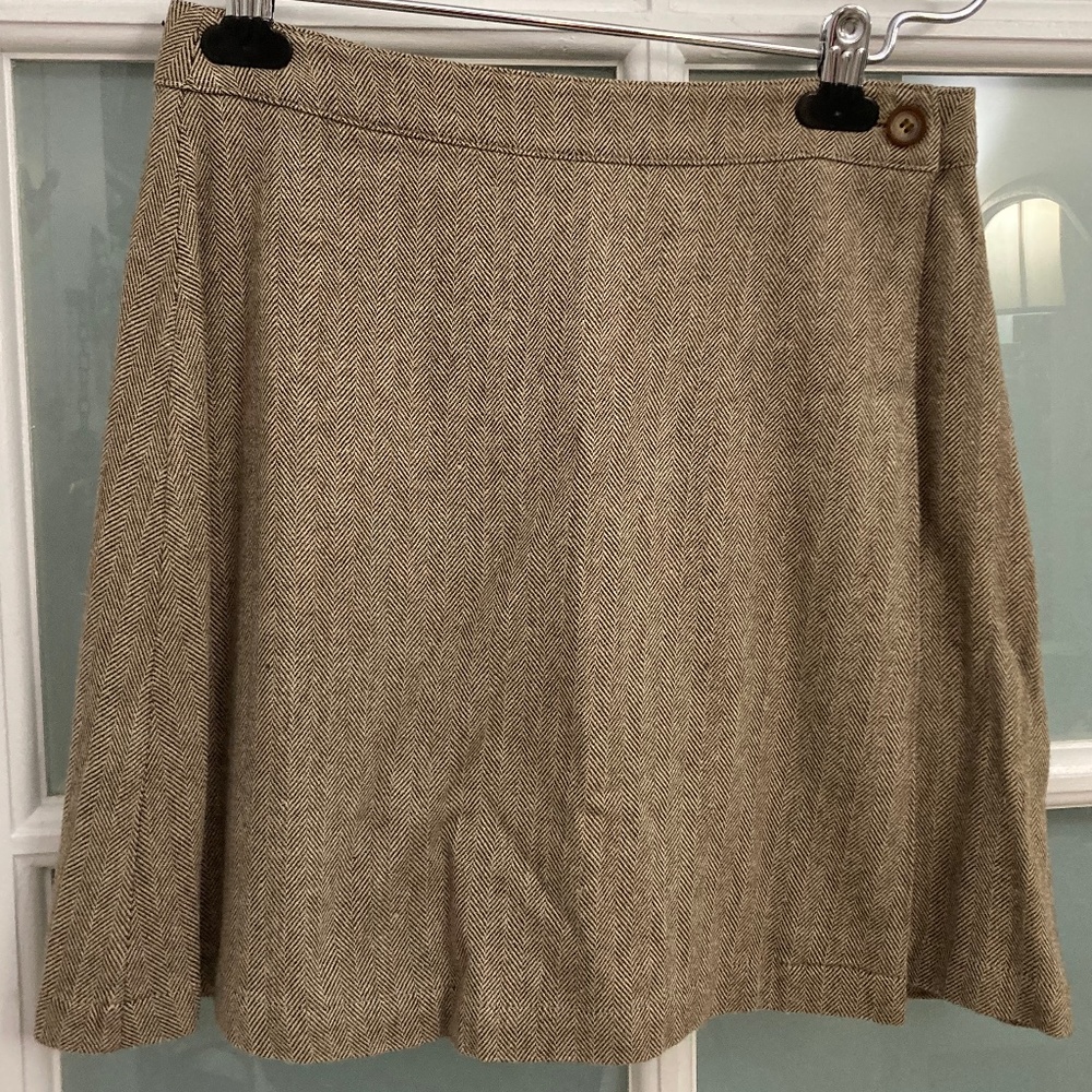 1990's Vintage Gap Wrap Mini Skirt Size: 6
